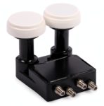 QUAD Monoblock INVERTO (Hotbird + Astra)(4 tunery)